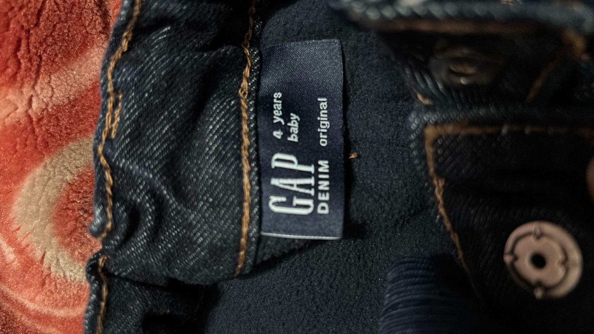 Boys Lined Jeans GAP Size 4t And 5t