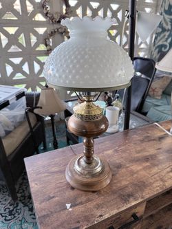 Vintage old school lamp