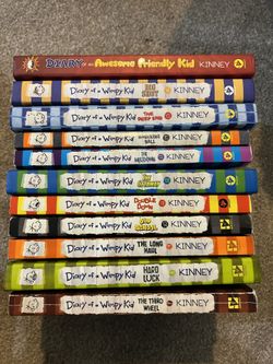 Diary Of A Wimpy Kid Books #7-16 Plus Extra Book