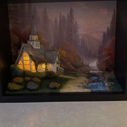 Thomas Kincaid shadowbox