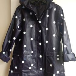 Raincoat for Girls, size XS, Loft, navy blue.