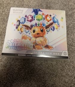 Pokémon Scarlet & Violet Prismatic Evolutions Elite Trainer Box