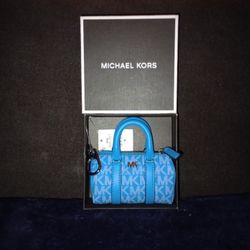 NWT Michael kors Micro Duffle Key Fob Bag Charm