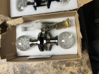 door locks with crystal ball