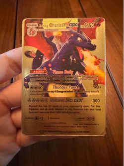 Shining Charizard GX Gold Foil