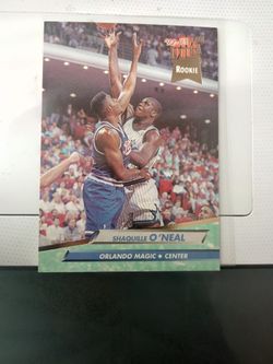 Shaq fleer rookie card