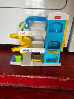 Fisher price toy car garage