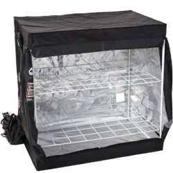Dr Infrared Heater DR-122 Bedbug Heater with Thermometer and Timer, Big, Black