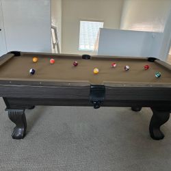 Barrington Pool Table + Dart Board – Complete Game Room Set