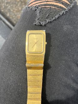 Bulova Quartz Gold Plated Watch