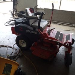 Encore Zero Turn New Condition