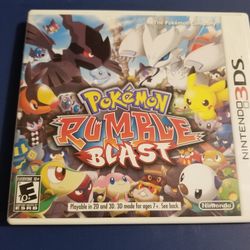 Pokemon Rumble Blast (3DS)