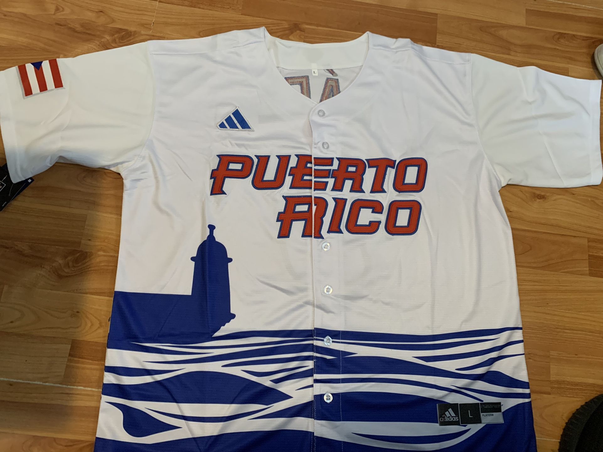 Puerto Rico World Classic Jerseys ( No Name On Back)