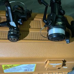 π£ Shimano Vintage Spinning Reels Lot β AX200Q, Mark II Q, Mark III Q β Graphite / QuickFire