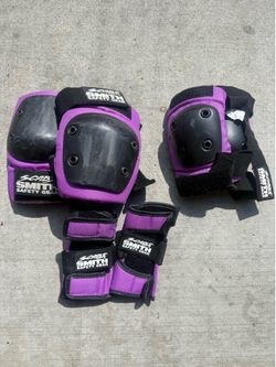 Scabs Smith Safety Gear Youth Pad Set - Purple