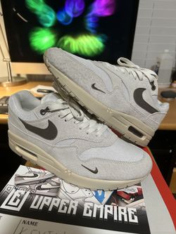 Nike Air Max 1 Sail Ironstone size 8M/9.5W