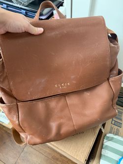 Genuine Leather Diaper Bag