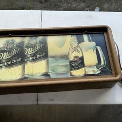 1985 miller light up sign