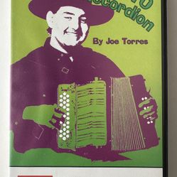 CONJUNTO BUTTON ACCORDION- by JOE TORRES/ METHOD VHS-TAPE!