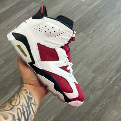 Jordan 6 CARMINE 