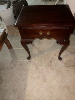 Small claw foot table