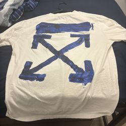 off white t shirt size xl 