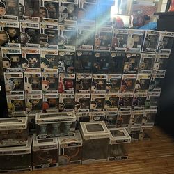 Total 73 Funko Pop Lot
