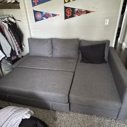 IKEA sectional pull out couch