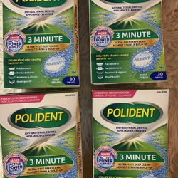 4/$10 Polident 3 Minutes 