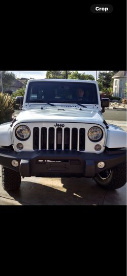 2016 Jeep Wrangler JK Hood and Grill