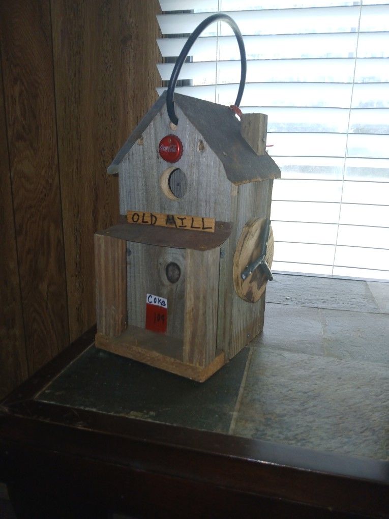 Brand Old Ml Bird House. Never Been Humg Up