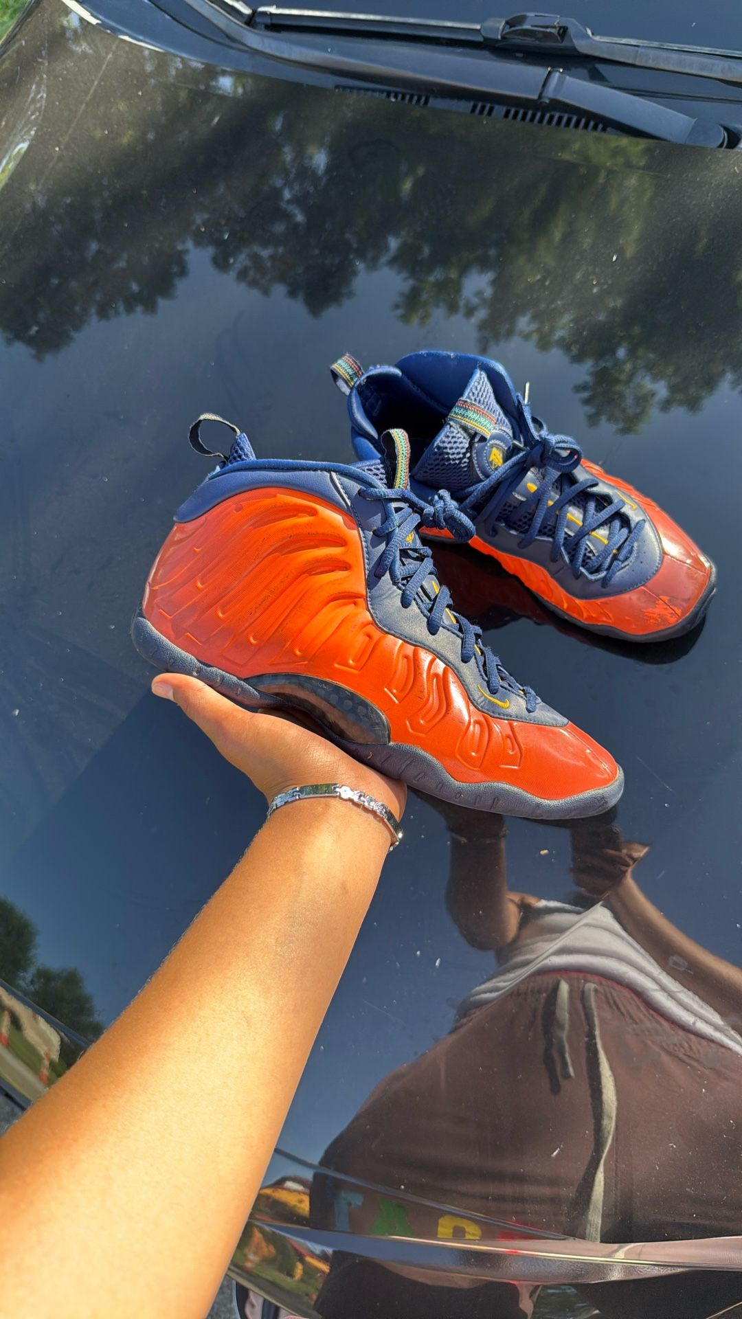 Air Foamposite One Gs ‘Rugged Orange” Size:7