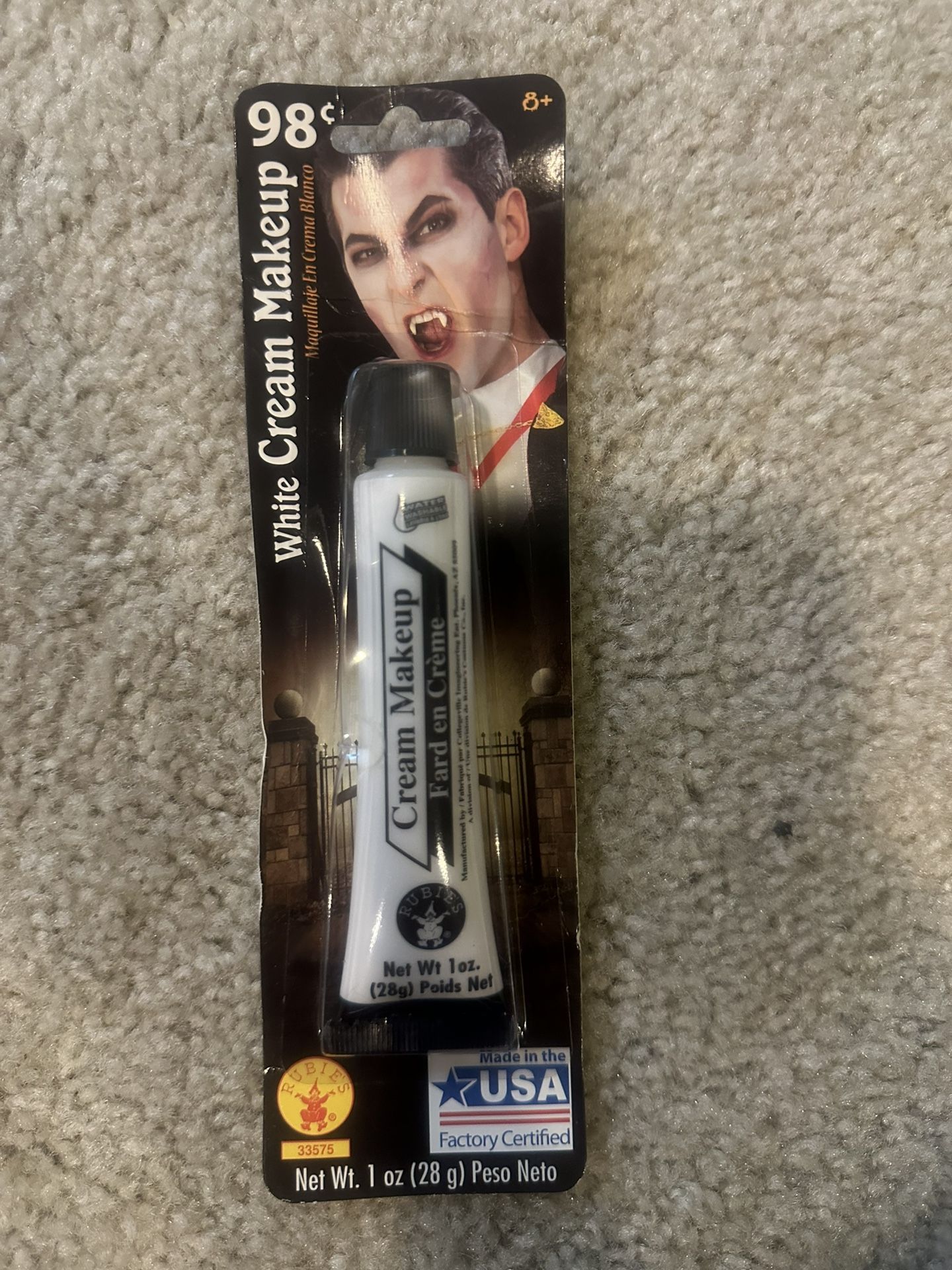 Halloween White Face Paint