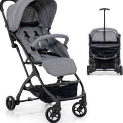 BABY JOY Lightweight Baby Stroller, Compact Travel Stroller for Airplane, Easy One-Hand Fold, High Landscape Infant Toddler Stroller with Adjustable C