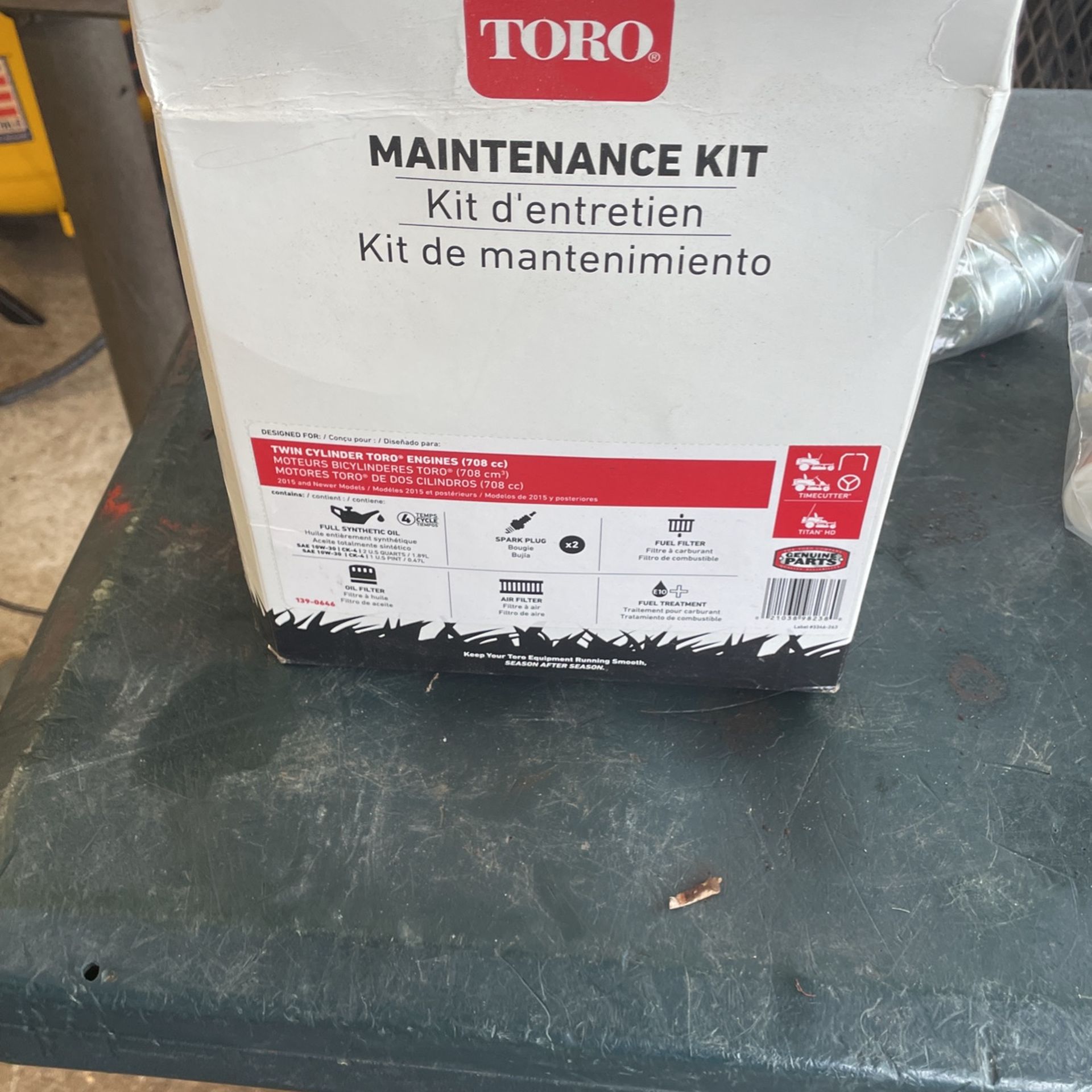 Toro Maint Kit