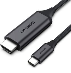 USB C to DisplayPort Cable 4K@60Hz 4FT for Home Office USB C to DP Cable Compatible with MacBook Pro/Air, iPad Pro with USB-C Port laptops/Phones, Mod