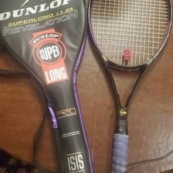 Dunlop Superlong + 1.25 Revelation w/ Case & Dampener (Grip Size 4 3/8) Great!