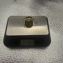 10k Solid Gold San Judas Ring 