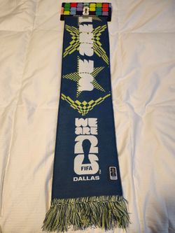 FIFA World Cup 2026 Dallas Host City Scarf - Brand New!