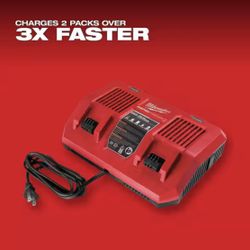 Milwaukee M18 Dual Bay Rapid Charger