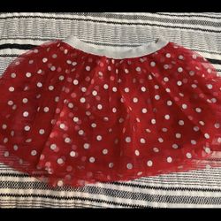 Disney Red Tulle Skirt 
