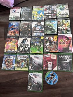 PS2/Xbox One/Wii/Nintendo Game Cube Games *Look At Description*