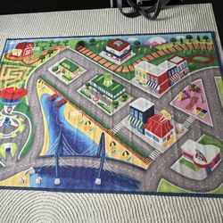 PAW PATROL play Rug Mat Kids Playroom New Boys Toys Cars