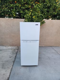 💥3MONTHS WARRANTY 24X26X60 MAGIC CHEF FRIDGE 10CUFT WHITE