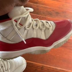 Red Jordan 11. Size 11.5