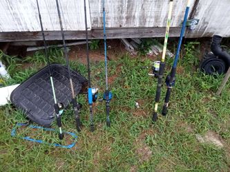Fishing poles 
