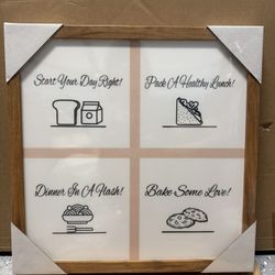 Comtraker Picture Frame Natural Wood 16x16