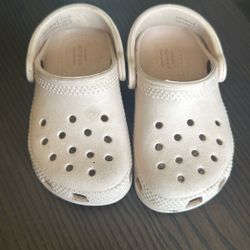 Light Pink Crocs 