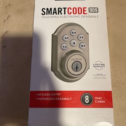 Touchpad Electronic Dead Bolt. New