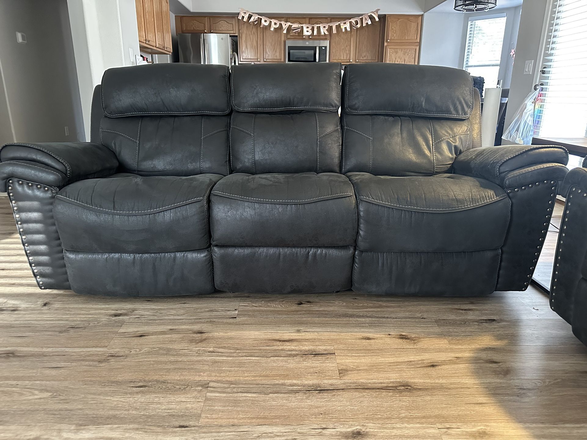 Reclining Sofa And Loveseat